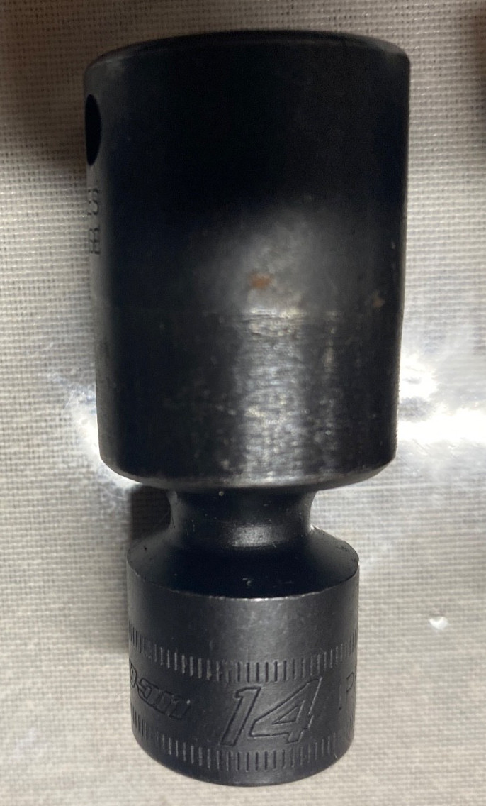 3/8″ Drive 6-Point Metric Low Profile Swivel Impact Socket 10,13,14,15,17mm.
