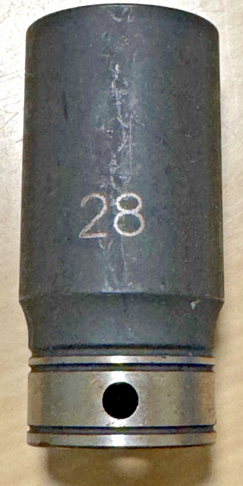 82028MD 1/2″ Drive x 28mm Deep Length 6 Pt Duo-Socket Lifetime Warranty