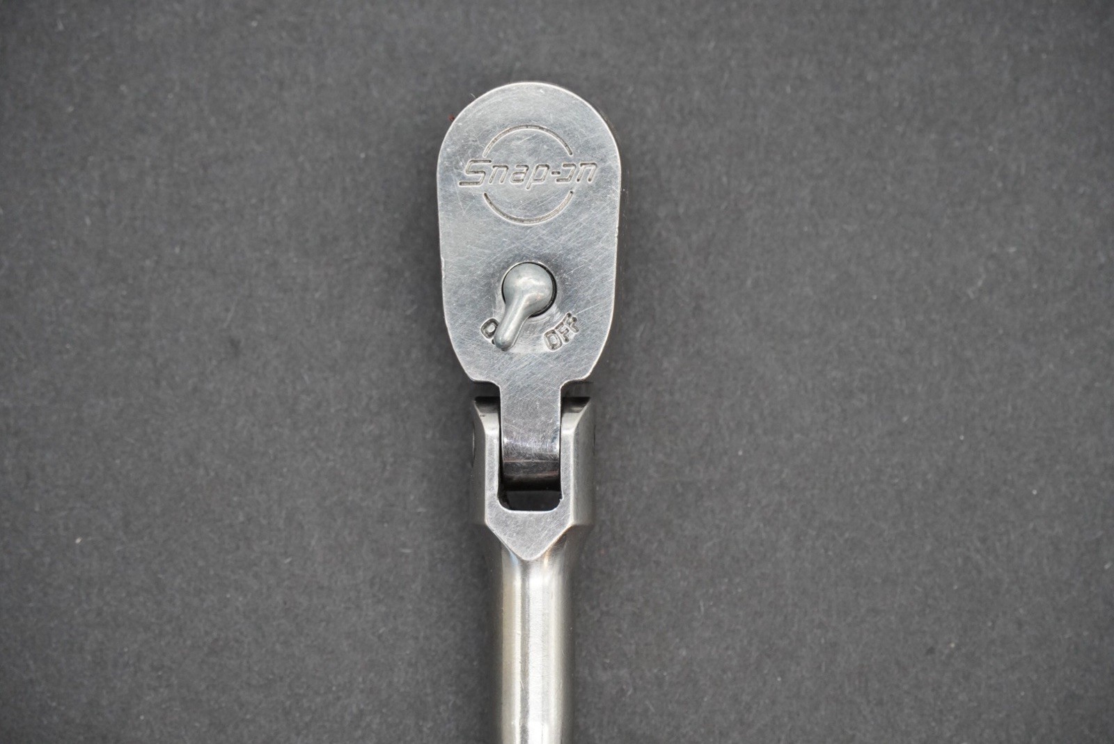 Snap On Ratchet 1/4” Drive 72-Tooth Flex Head Standard Handle Dual 80 TF72