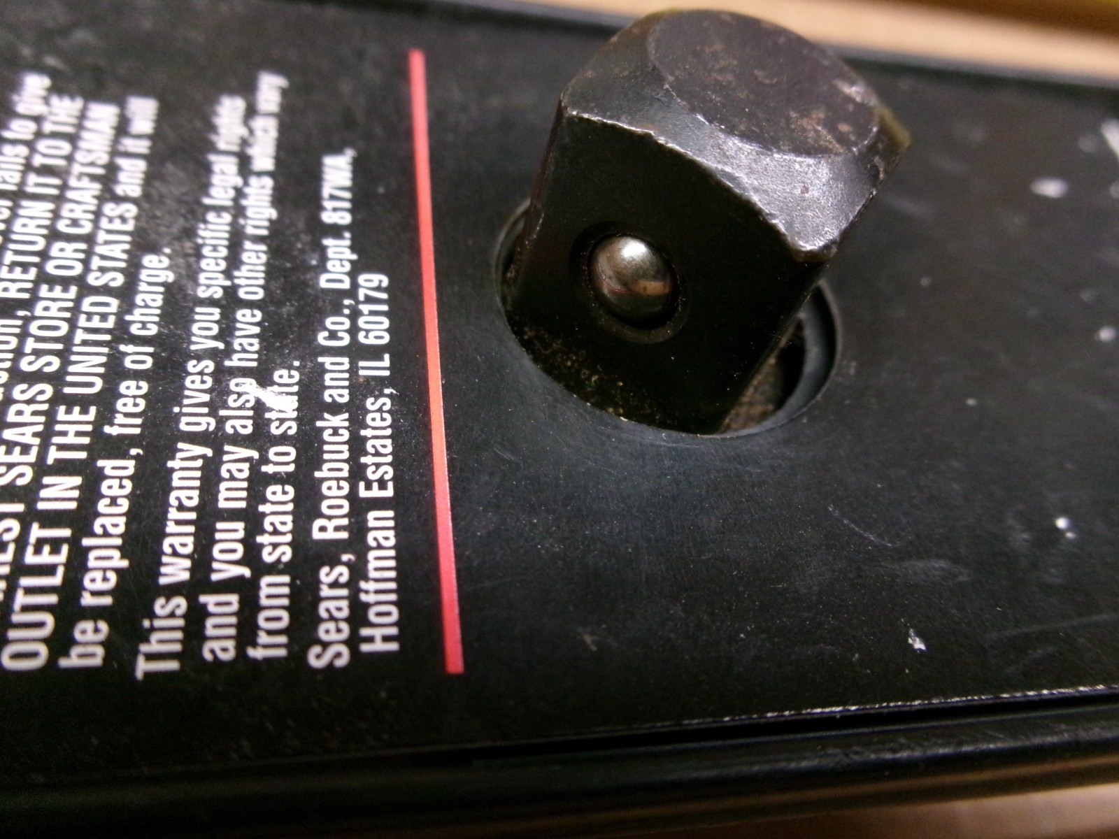Craftsman USA 1/2″ Drive Ratchet No 44809 NOS