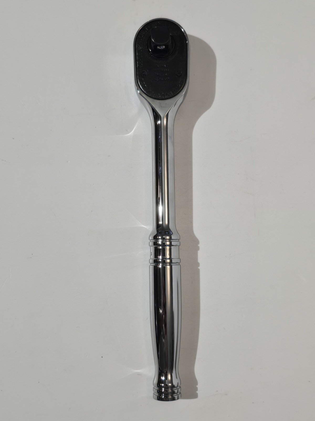 Snap-on Tools USA NEW STYLE 1/2″ Drive Dual 80 Tooth Chrome Handle Ratchet S80A