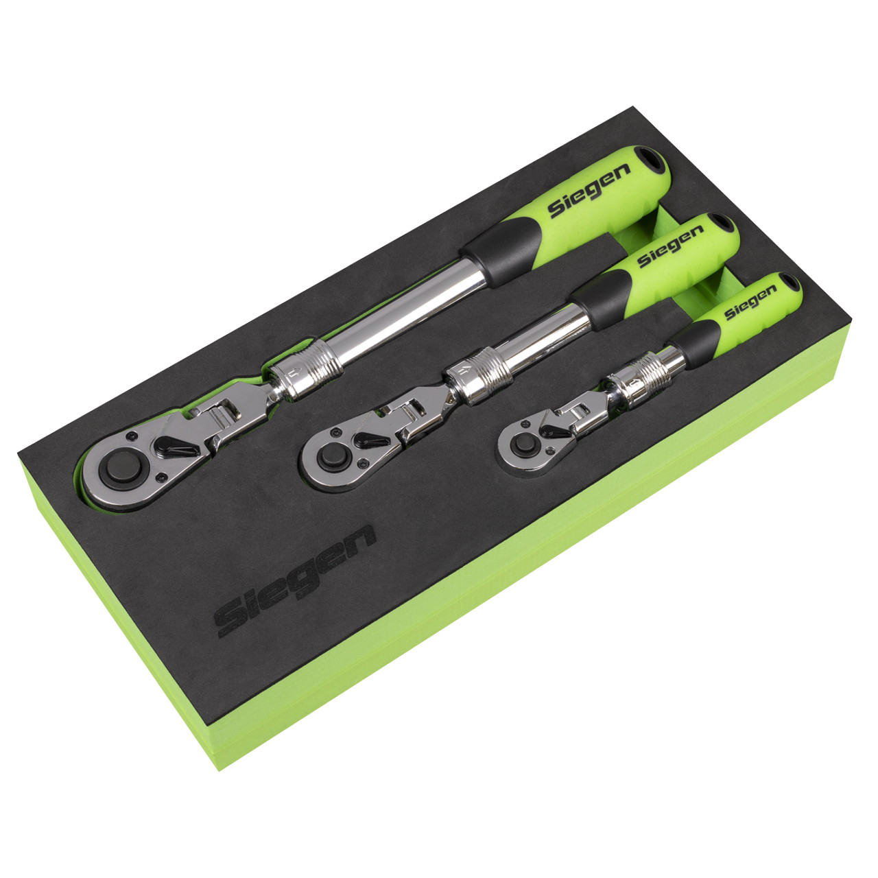 Sealey Tools Ratchet Wrench Tool Extendable EVA Foam Tray 1/4 3/8 1/2 FD25
