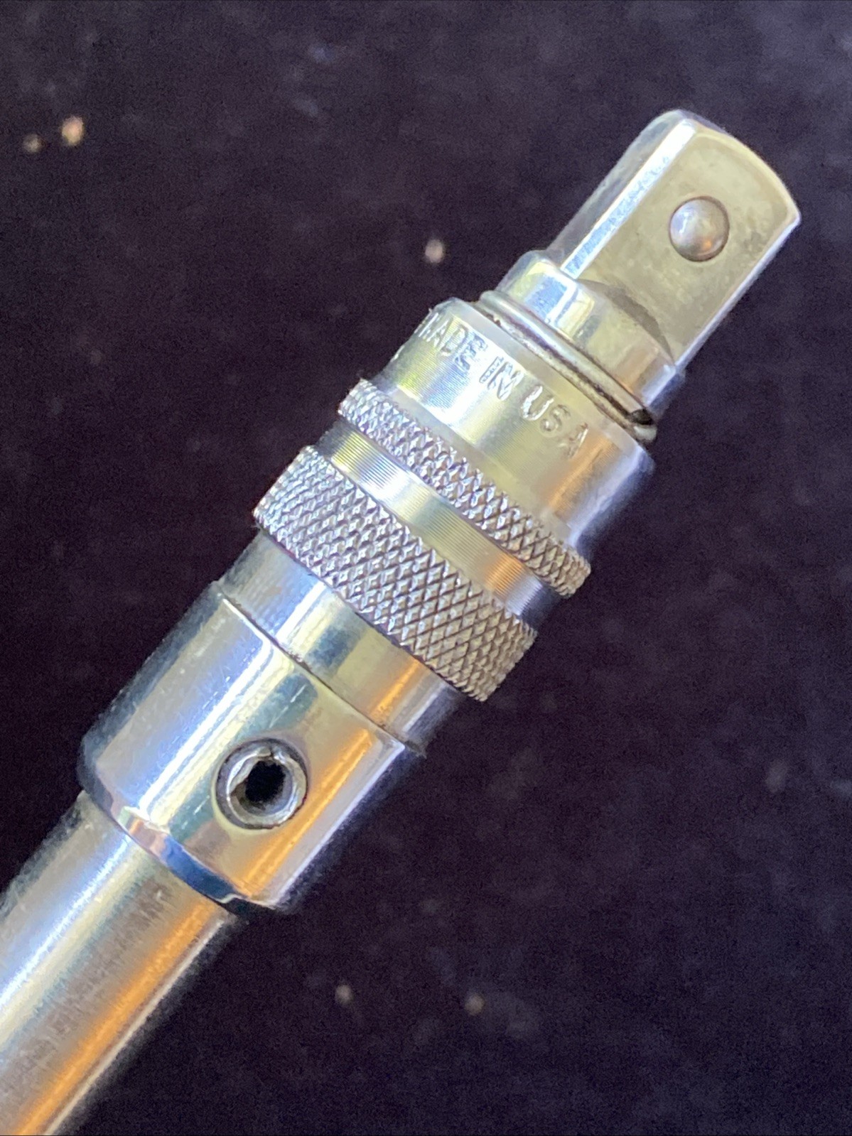Snap-On FXKL24 3/8″ Drive 24″ Quick-Release Locking Knurled Extension