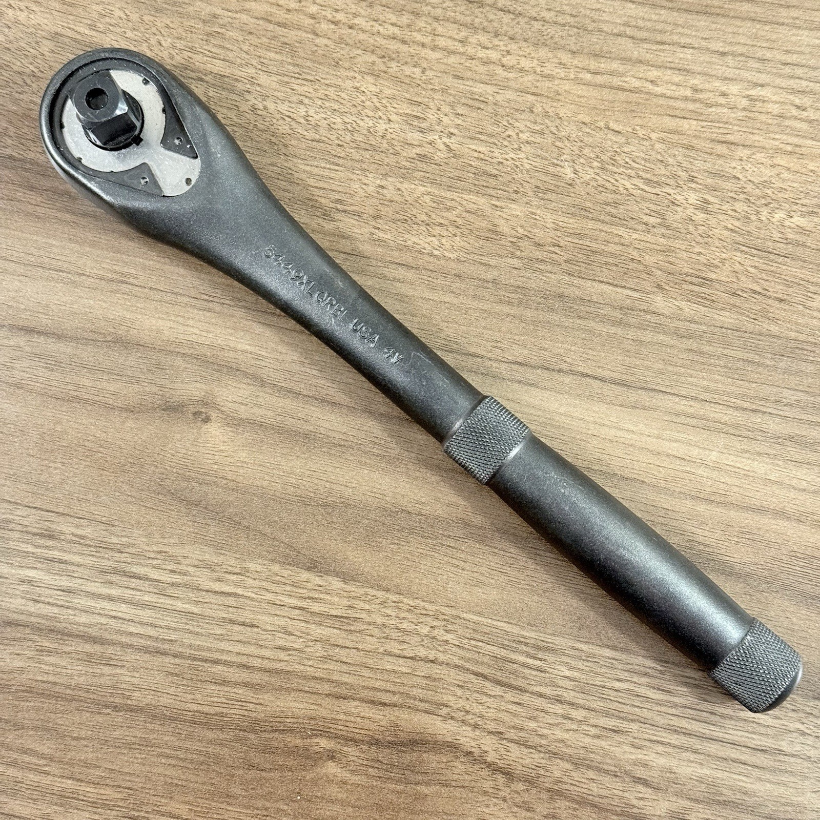 Proto 1/2” Drive Ratchet Quick Release XL Industrial Black Oxide 5449XLQRBL USA