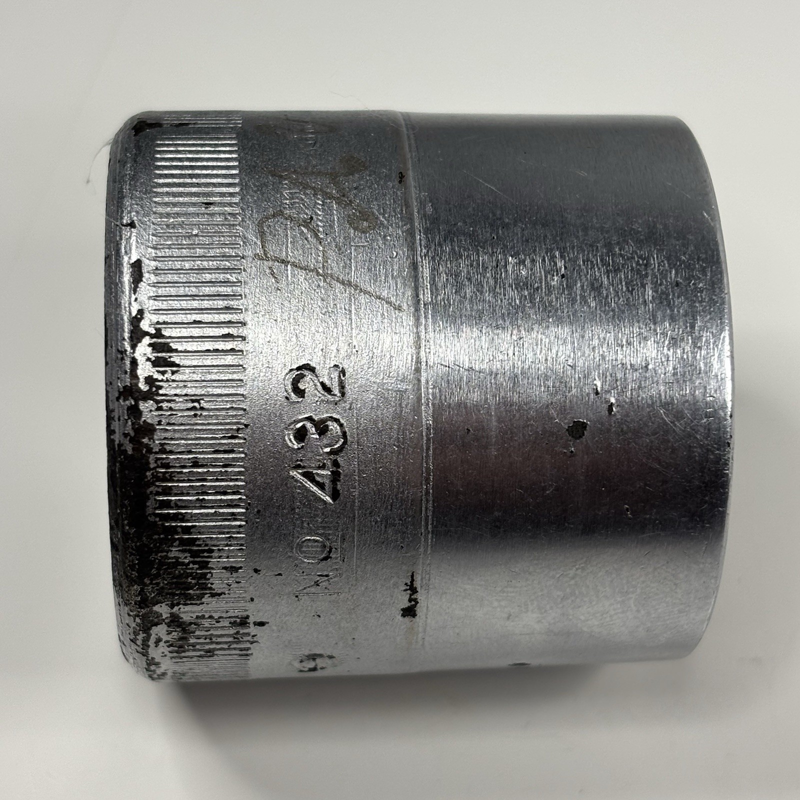 Snap On Tools #432 1/2 Drive 8 Point SAE 1” Double Square Socket VTG USA 1939