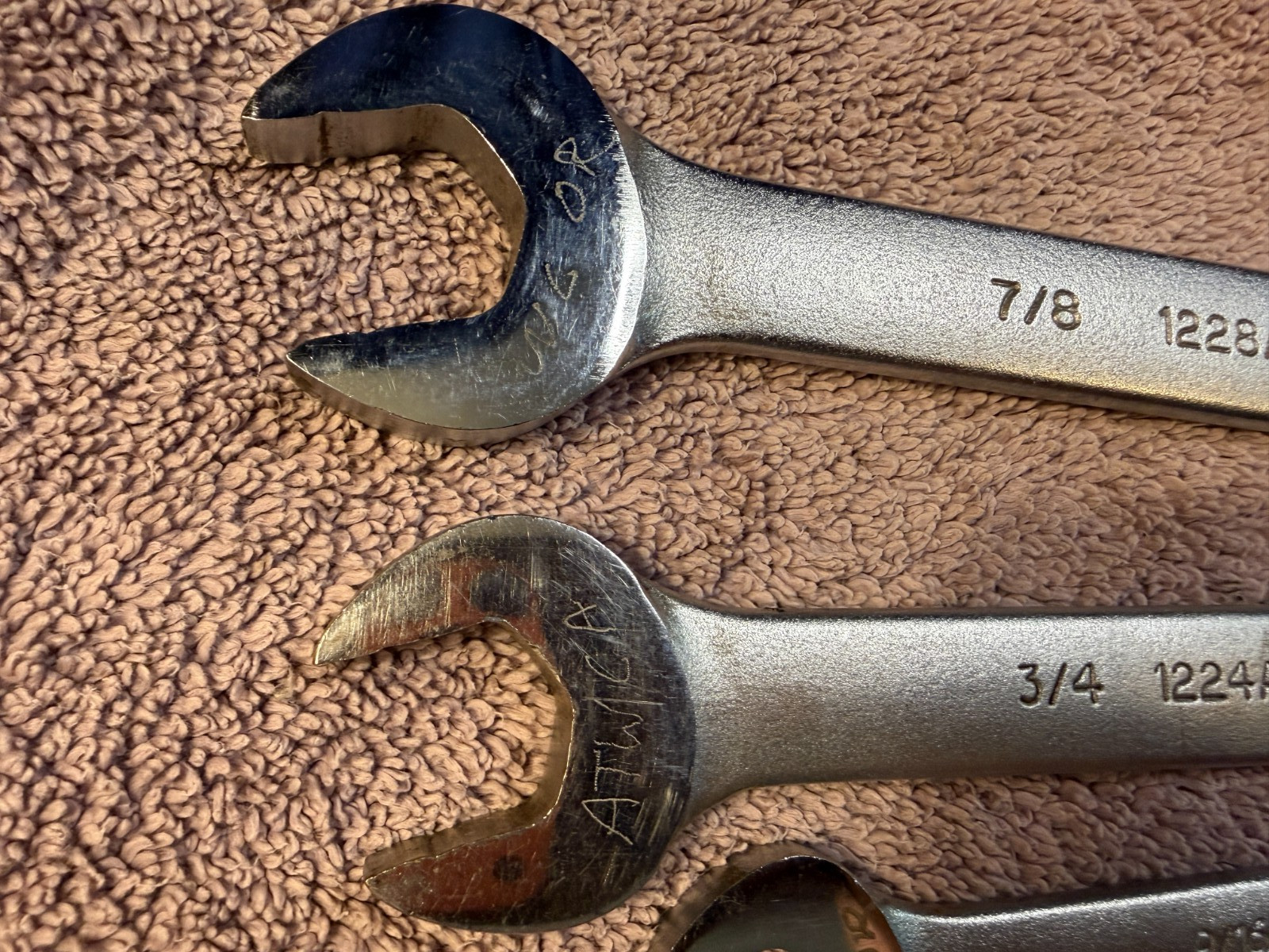 4 – Proto Anti-Slip Design (ASD) 7/8″ 3/4″ 9/16″ 3/8″ Great shape see pics