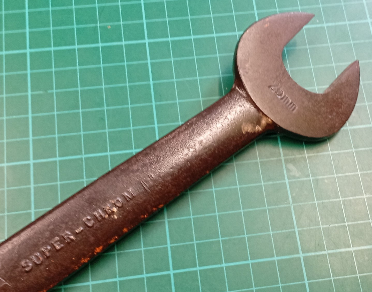 Vintage MATADOR, Super-Chrom 25mm x 28mm Open Ended Spanner