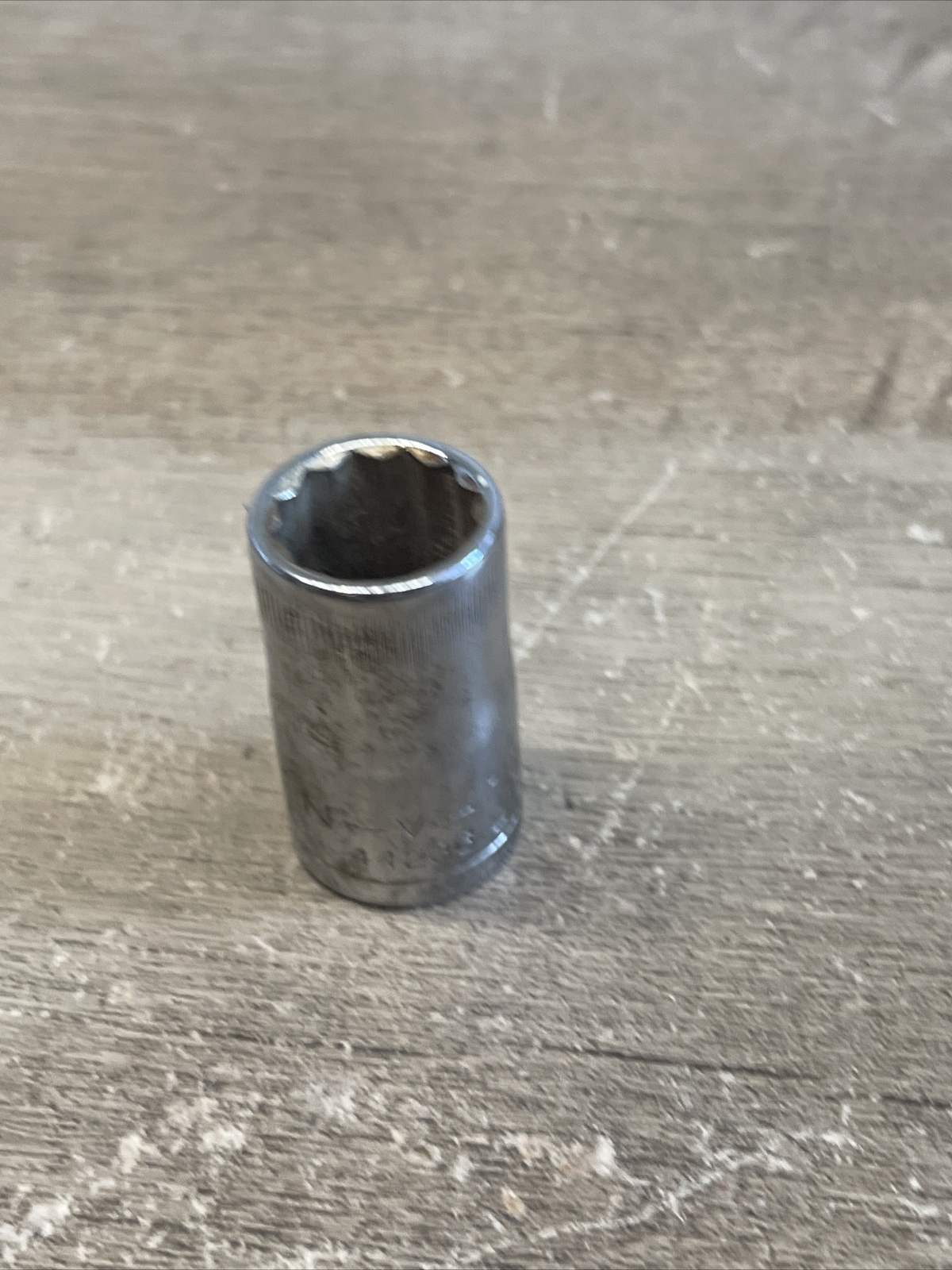 Vintage Craftsman 15MM Socket Top Knurl 44236 USA