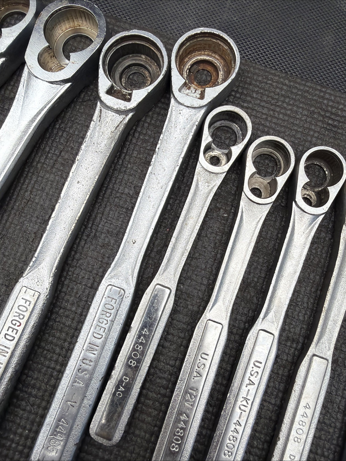 Sears Craftsman 11pc Ratchet Bodies ONLY NO GUTS 1/2,3/8” 1/4 Forgings Warranty