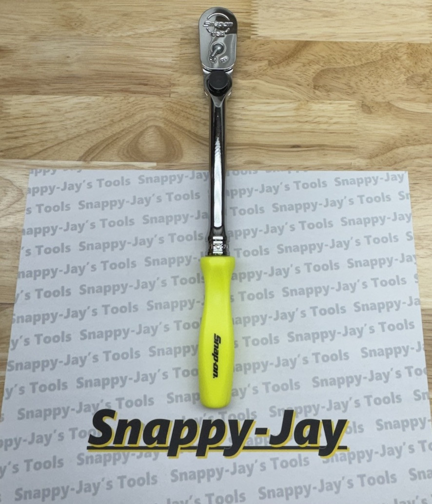 Snap-on Tools HI-VIZ 3/8″ Drive Hard Grip Multi-Position Ratchet FHD80MPHV