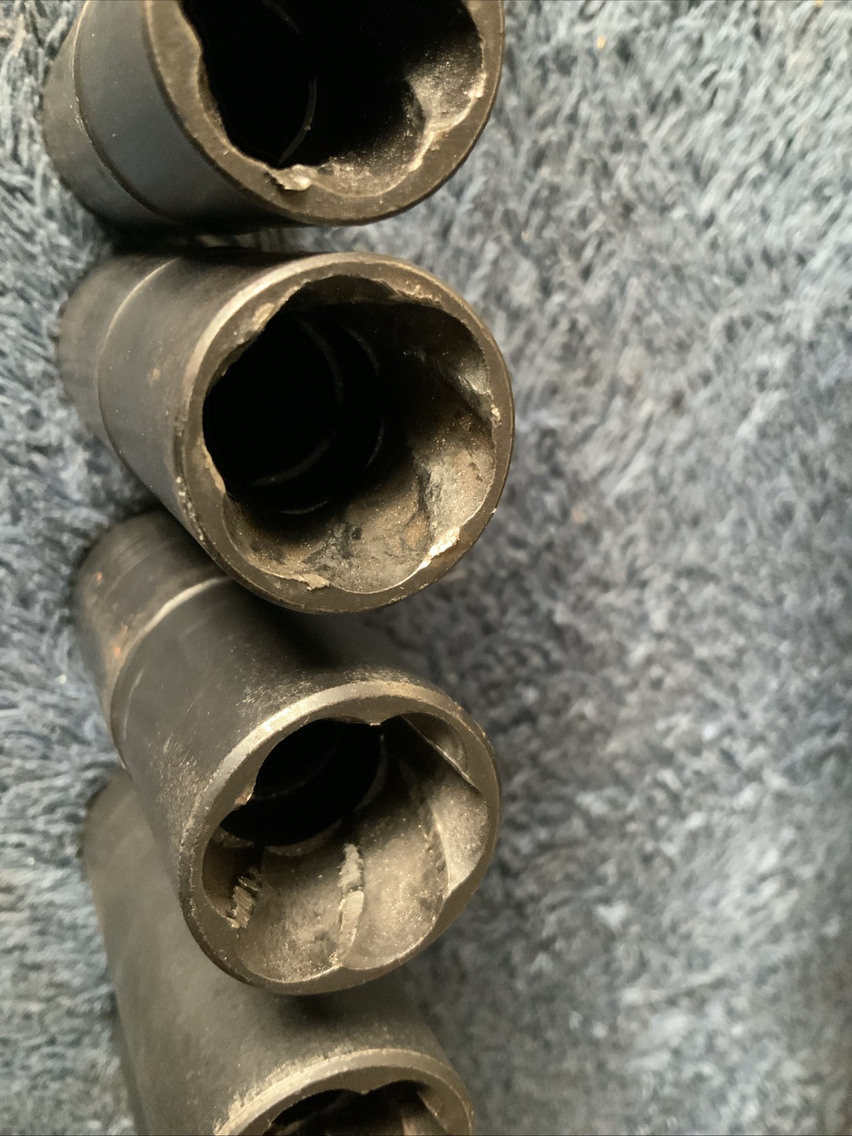 Blue Point Wheel Flip Socket Set…has Wear…..see Pics……complete Set