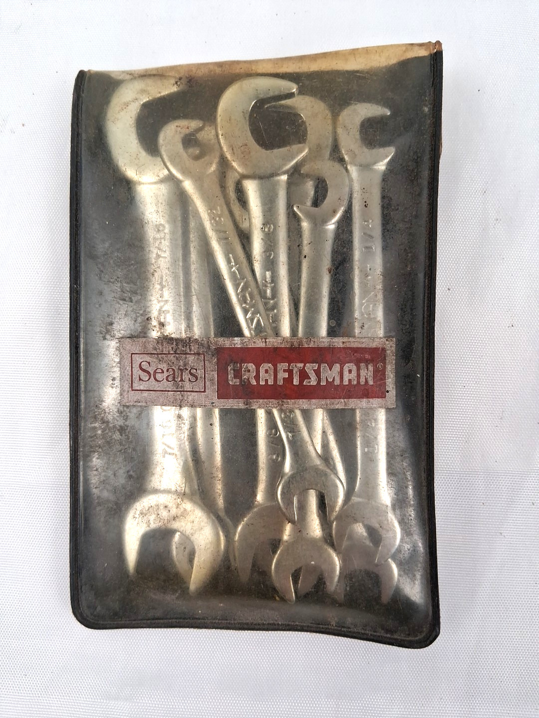 Craftsman 8 Pc Open End Ignition Wrench Set #9 4306 Vintage V Series