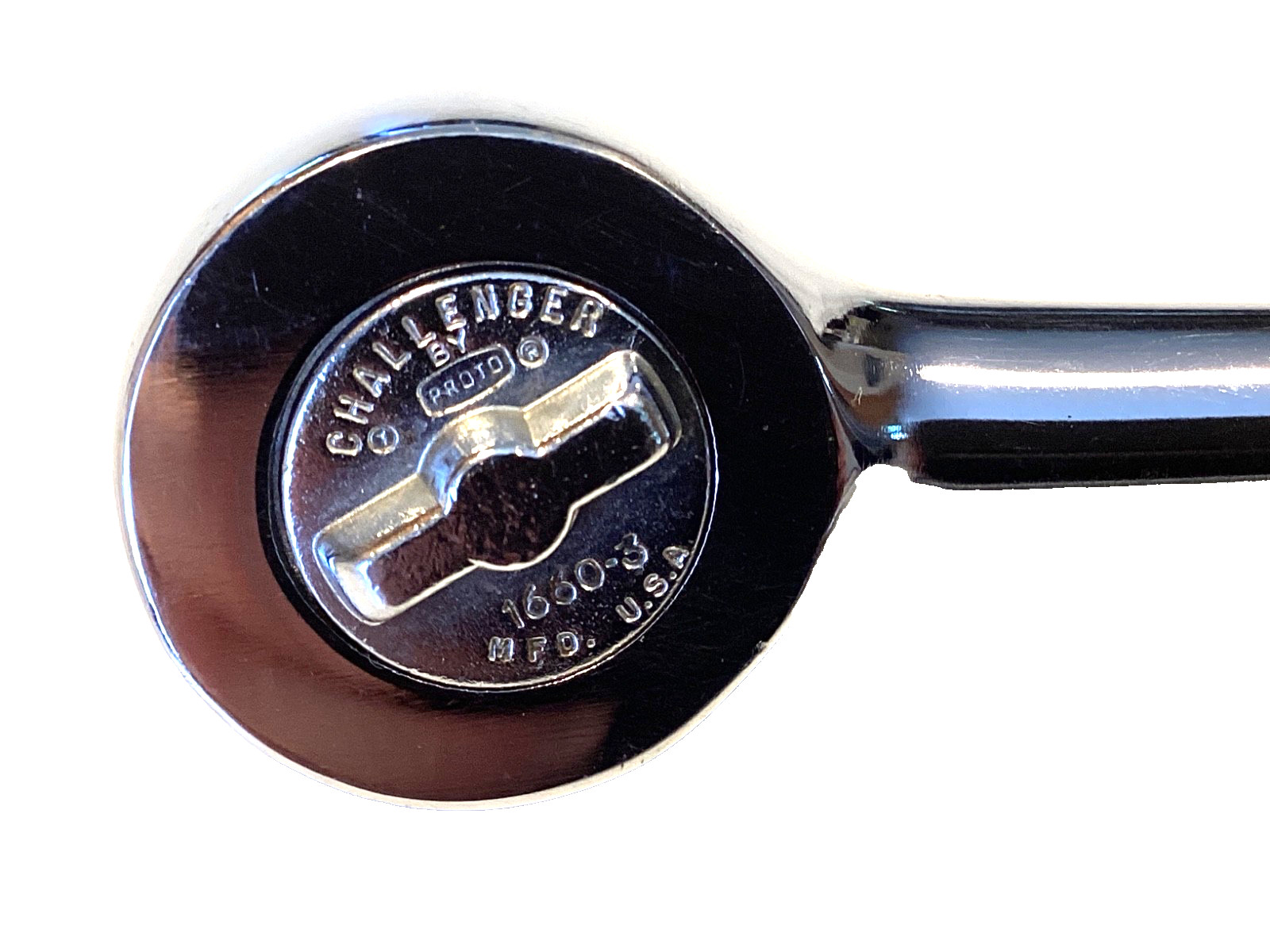 PROTO Tools 1/2” Drive Fine Tooth Ratchet Round Head Knurled Handle 1660S MINT