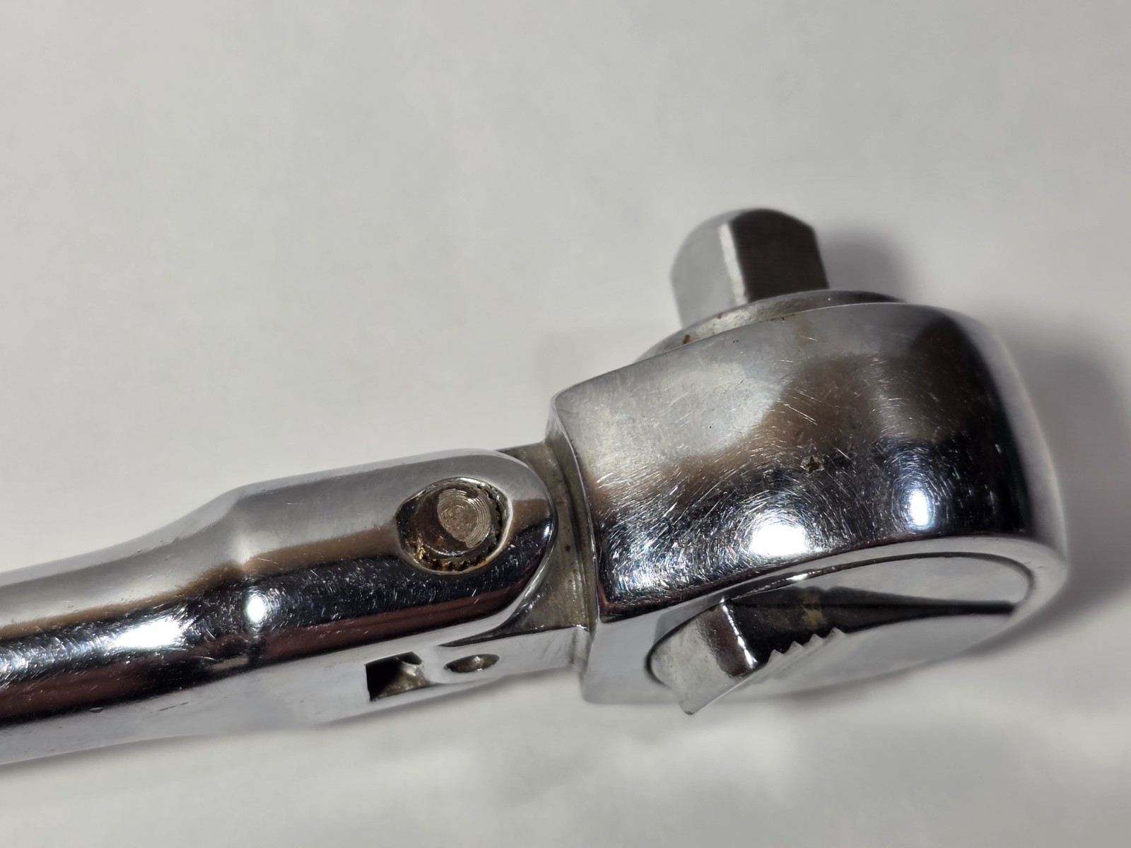Stanley Workmaster 3/8″ Drive Flex Head Curved / Bent Handle Ratchet 86-201 S