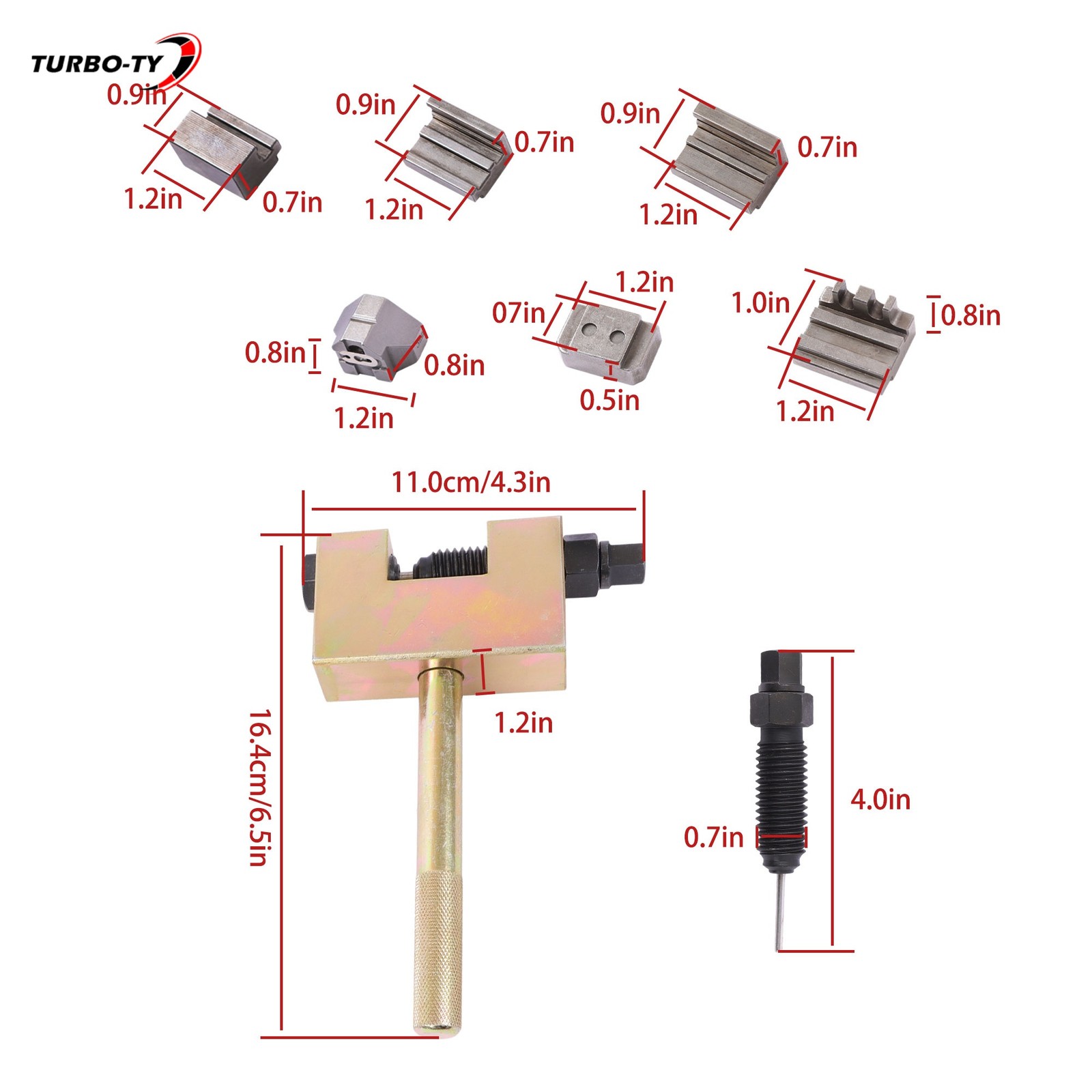 Timing Chain Riveting Tools Kit For Mercedes Benz M271 M272 M273 M274 M276 w/Box