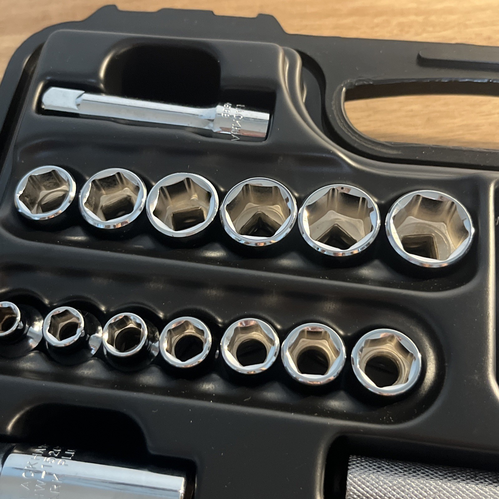 Blackhawk By Proto 3824-MNB 3/8″ Drive 24 Pc Metric Socket Set With Hard Case