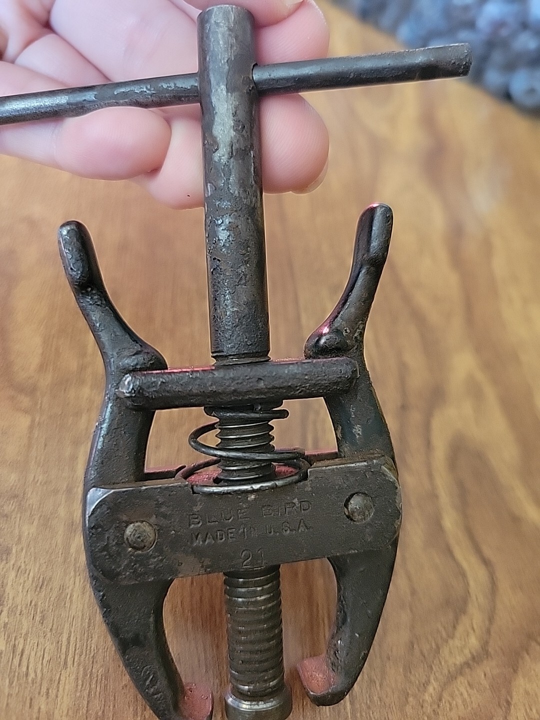 Vintage Blue Bird No. 21 Battery Cable Terminal Puller Tool Made in the USA