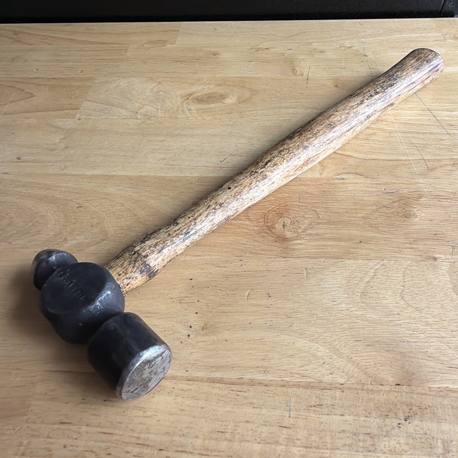 Williams Tools Ball Peen Hammer 1 lb. Total Weight Wood Handle HBP-2-0 READ!