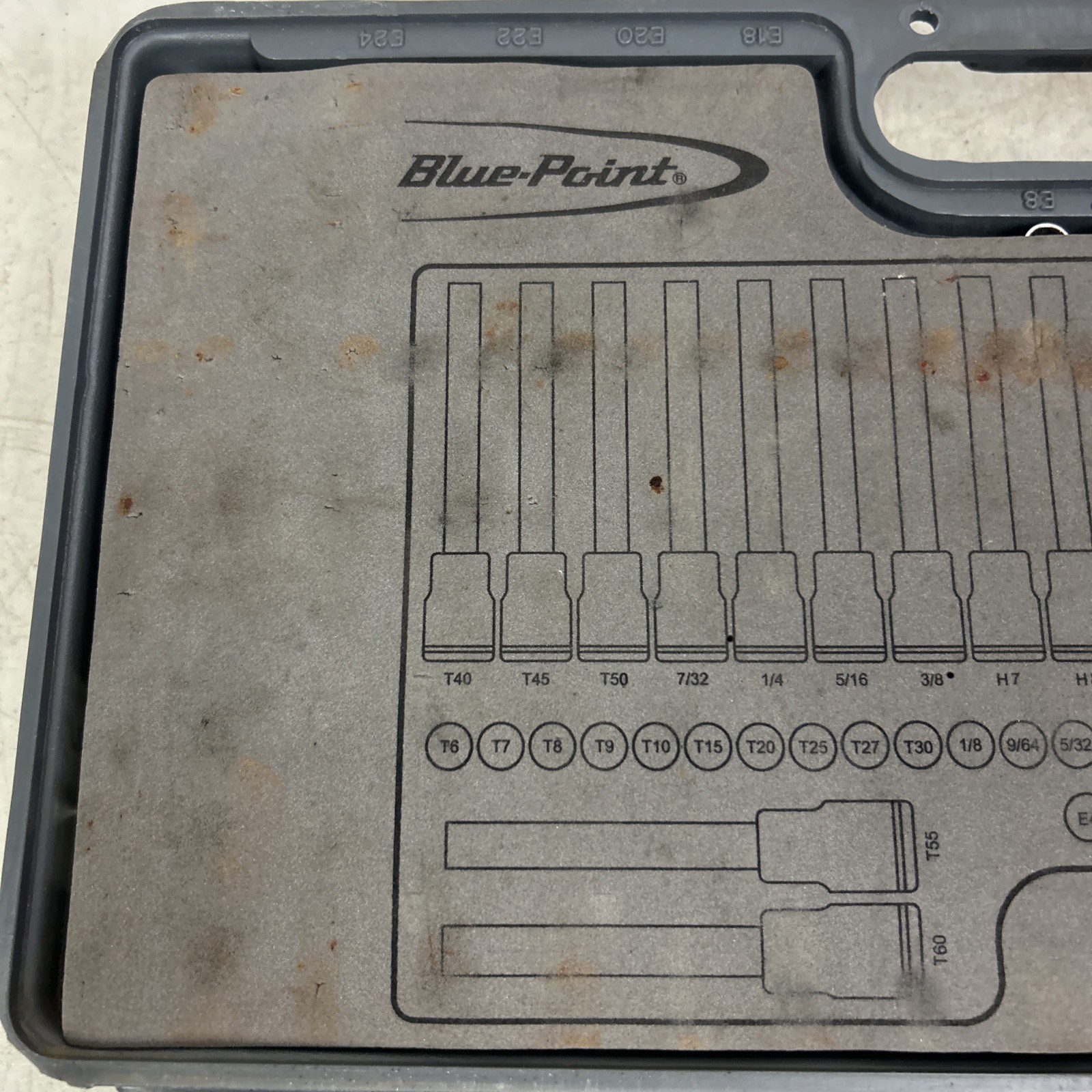 Blue-Point BLPTHC87 87 Pc Torx & Hex Bit Socket Set SAE/Metric Complete