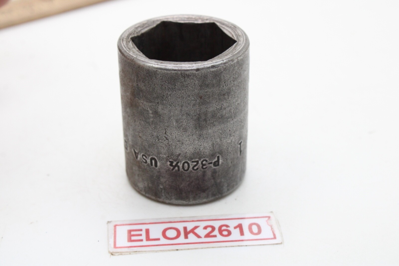Snap-on P-320 1/2 1″ 1/2″ Drive 6 Point SAE Impact Socket USA