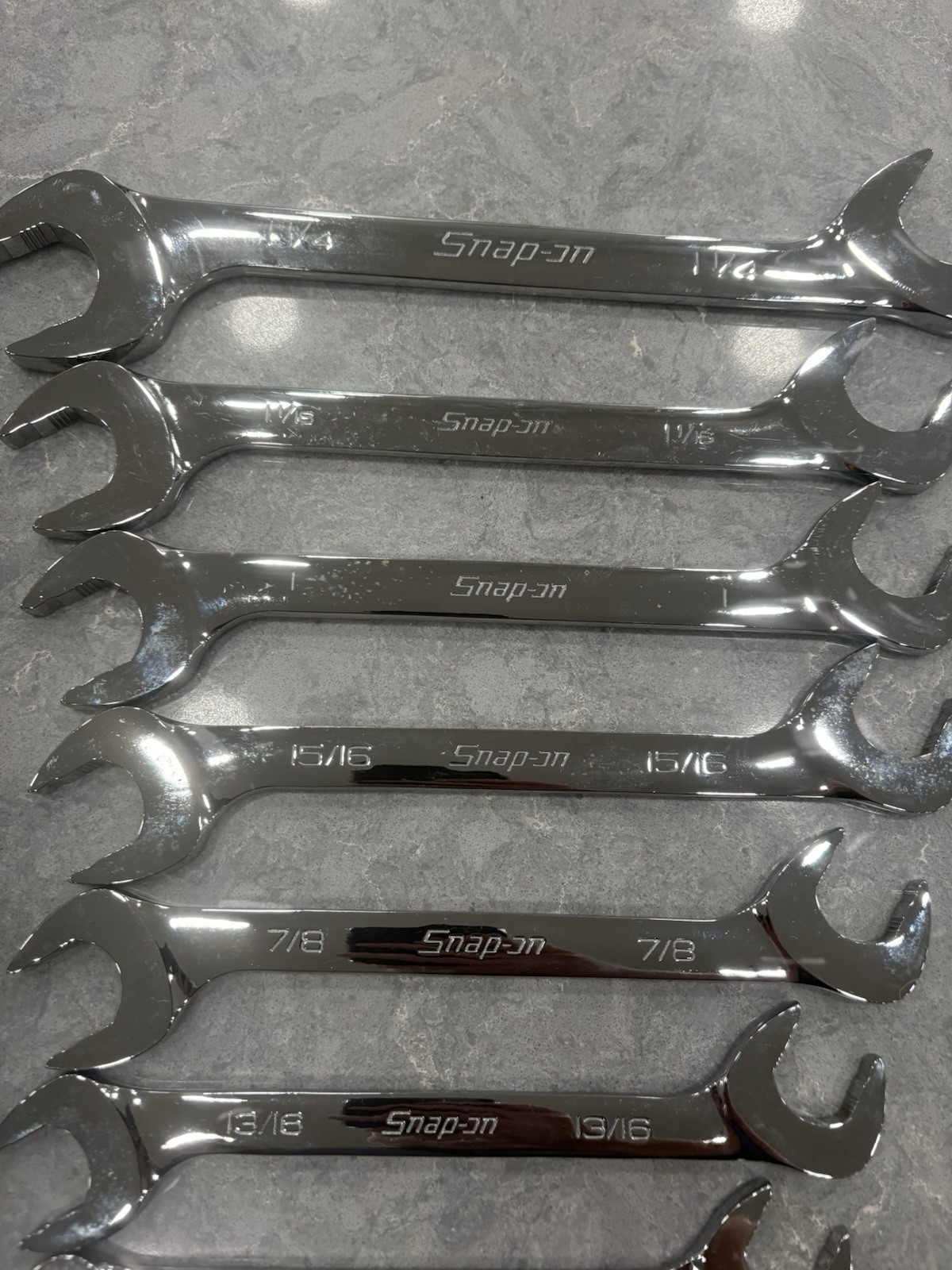 Snap-On FDP SAE And Metric Four Way Angle Wrench Set