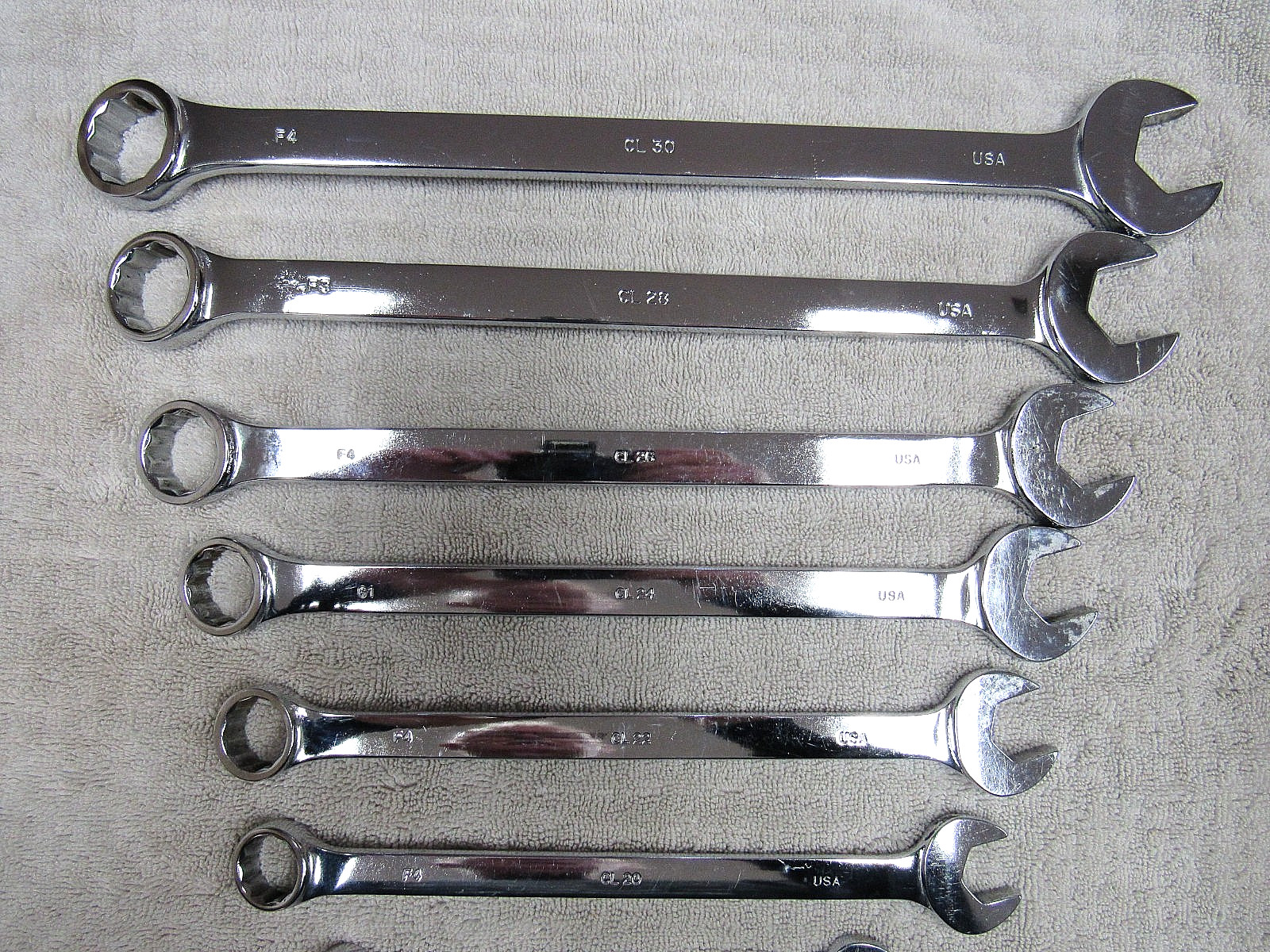 MAC TOOLS 9x LOT SAE COMBINATION WRENCH 1/4” – 15/16″ GOOD CONDITION