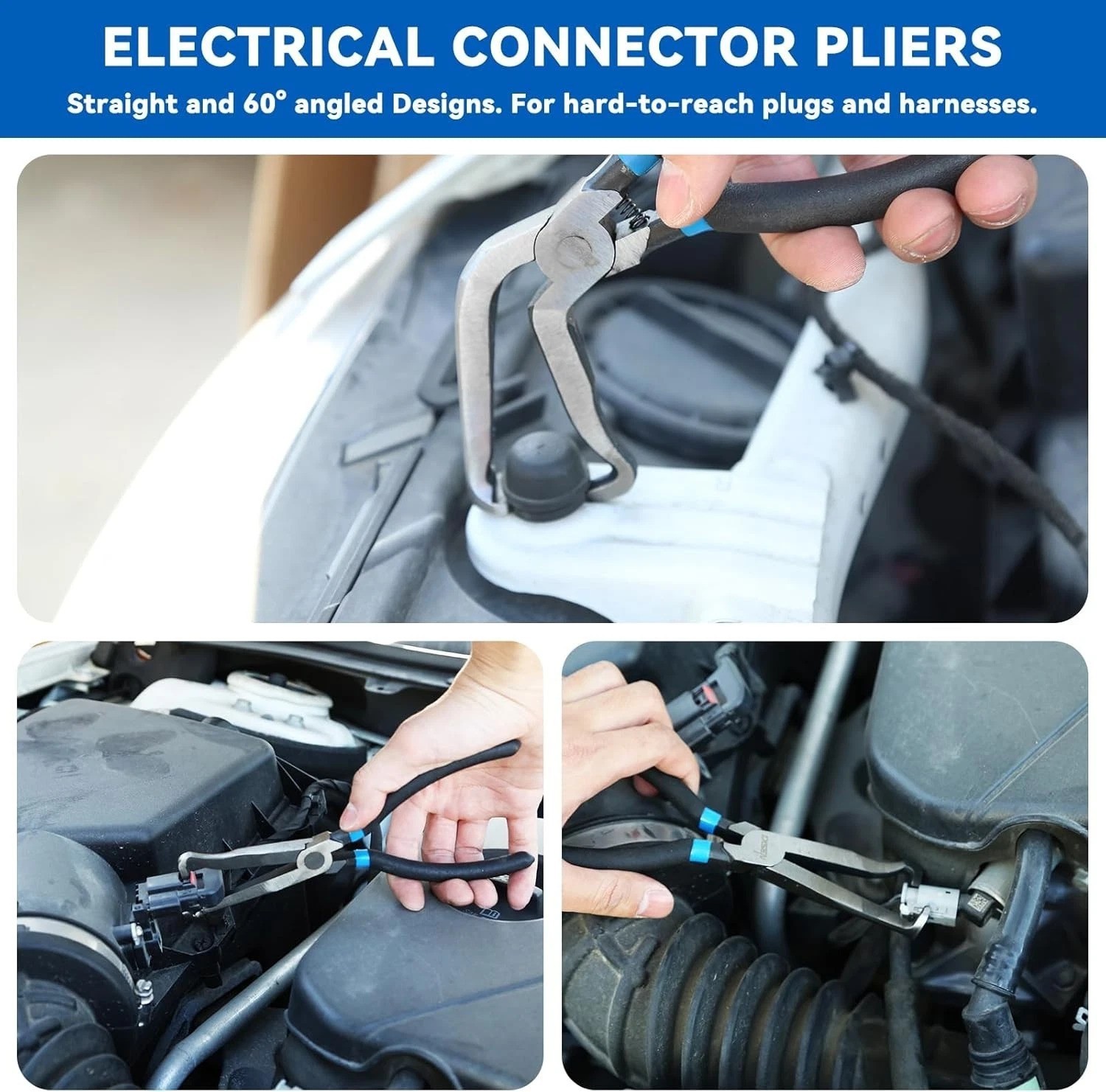 13PCS Automotive Electrical Disconnect & Fuel Line Tool Set with Storage Bags