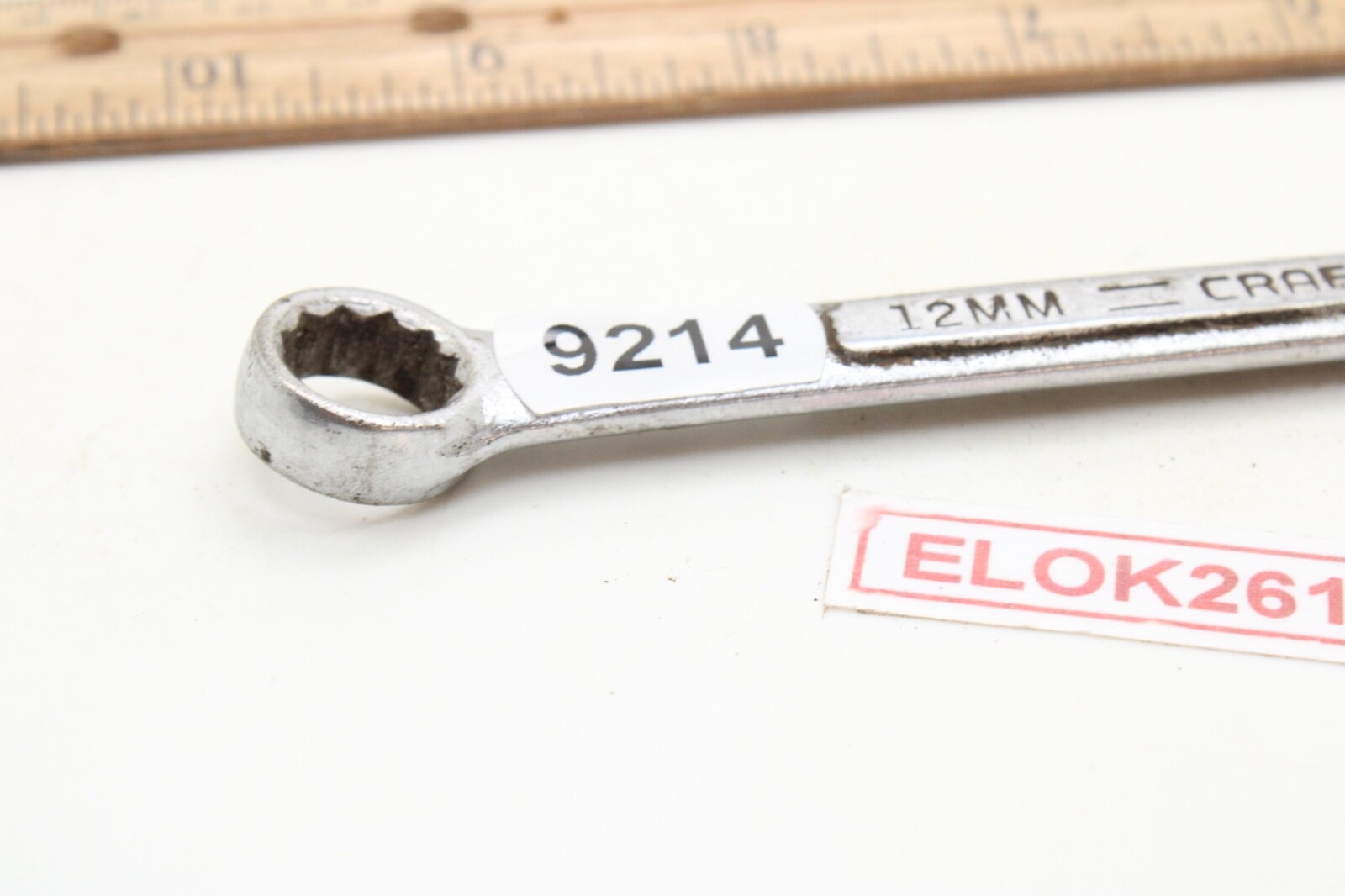 Craftsman V-42916 12mm 12 Point Metric Chrome Combination Wrench USA