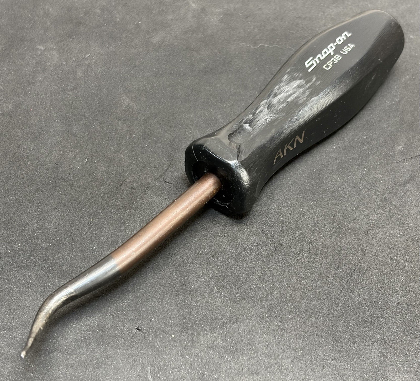 Snap On Tools CP3B Cotter Pin Puller Pick Classic BLACK Hard Handle
