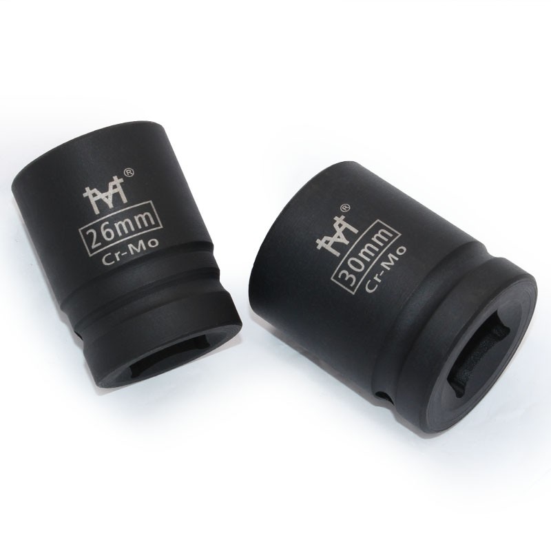 25mm 1″ Inch Drive Shallow Impact Socket Tool 6-Point Metric 17-46mm Capri Tools