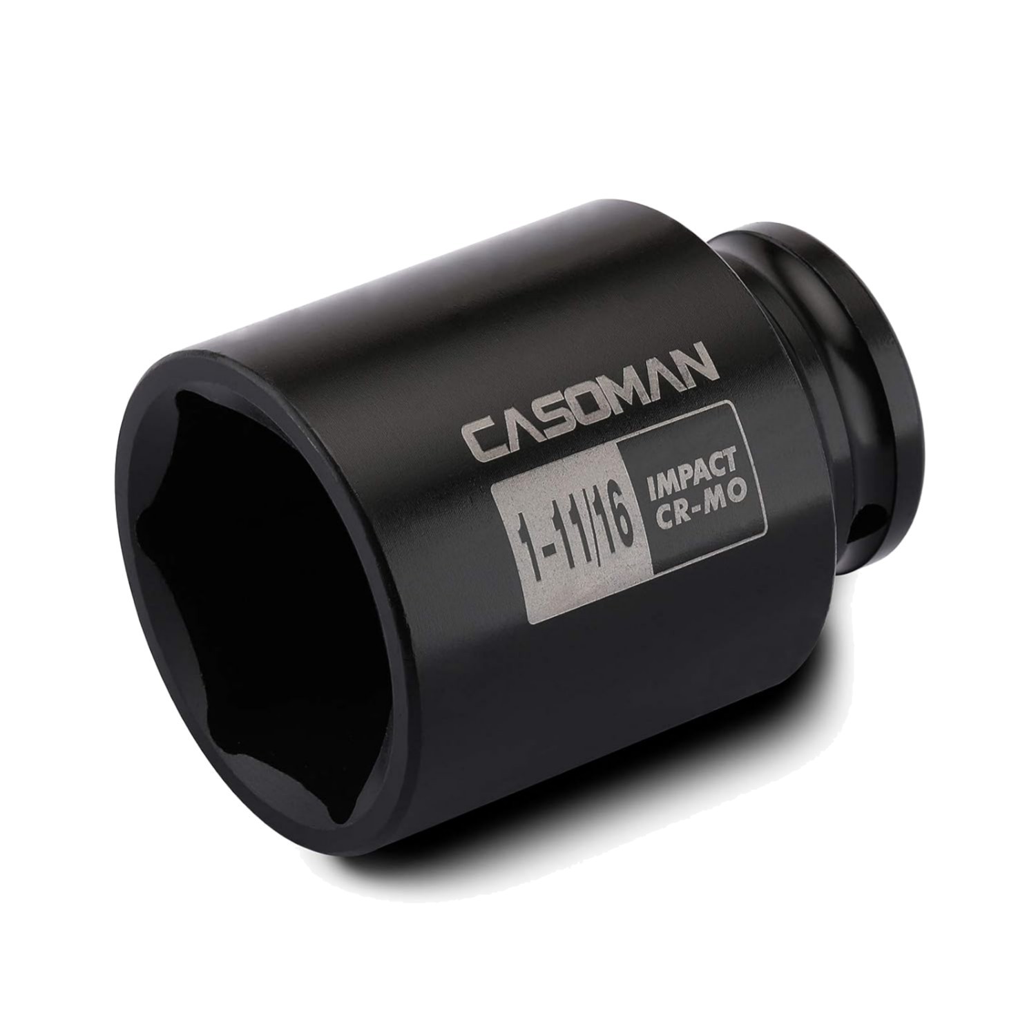 1-11/16 Inch 6-Point Drive Deep Impact Socket – Durable Chrome Molybdenum Steel