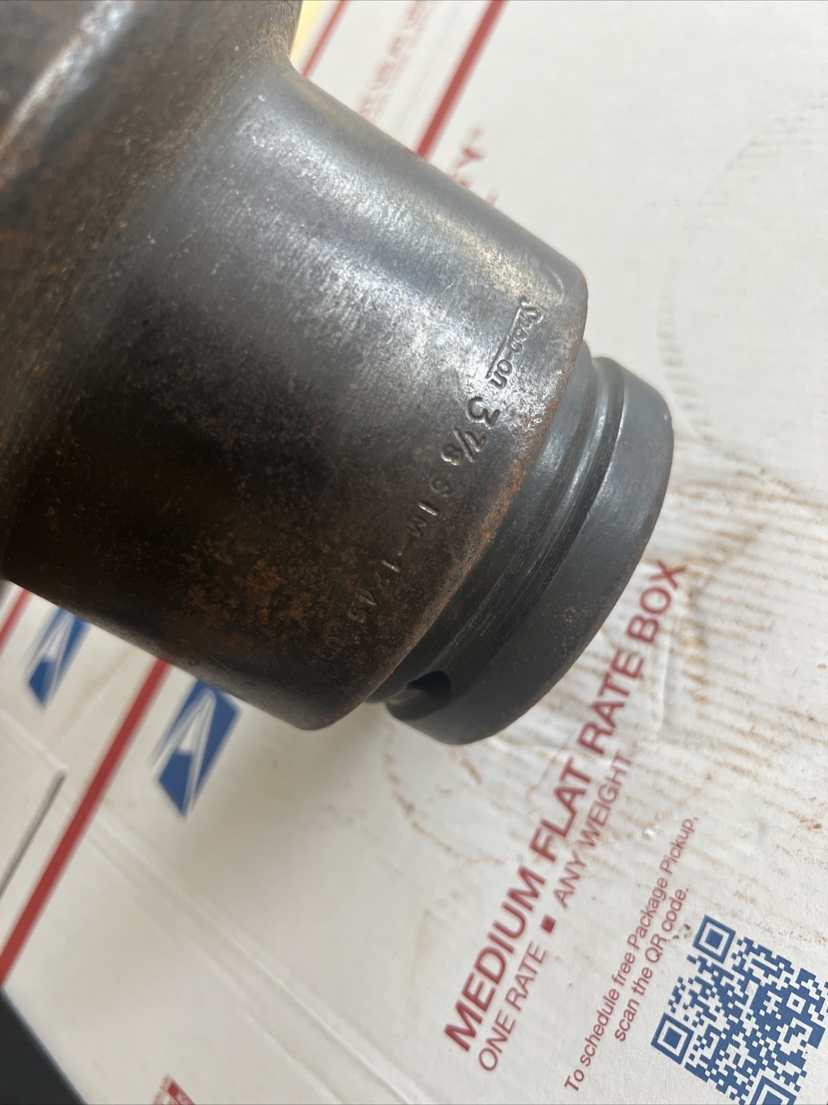 Snap-On SIM-1245 1-1/2″ Drive 3-7/8″ 6-Point SAE Standard Socket ED4U #2044B