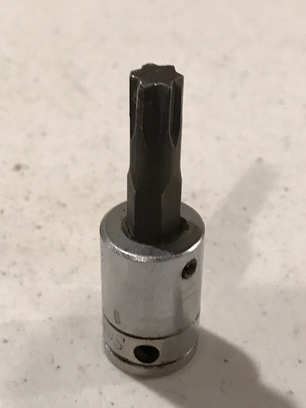 SNAP-ON 3/8″ DRIVE T50 STANDARD TORX BIT CHROME SOCKET FTX50E USA SNAP ON