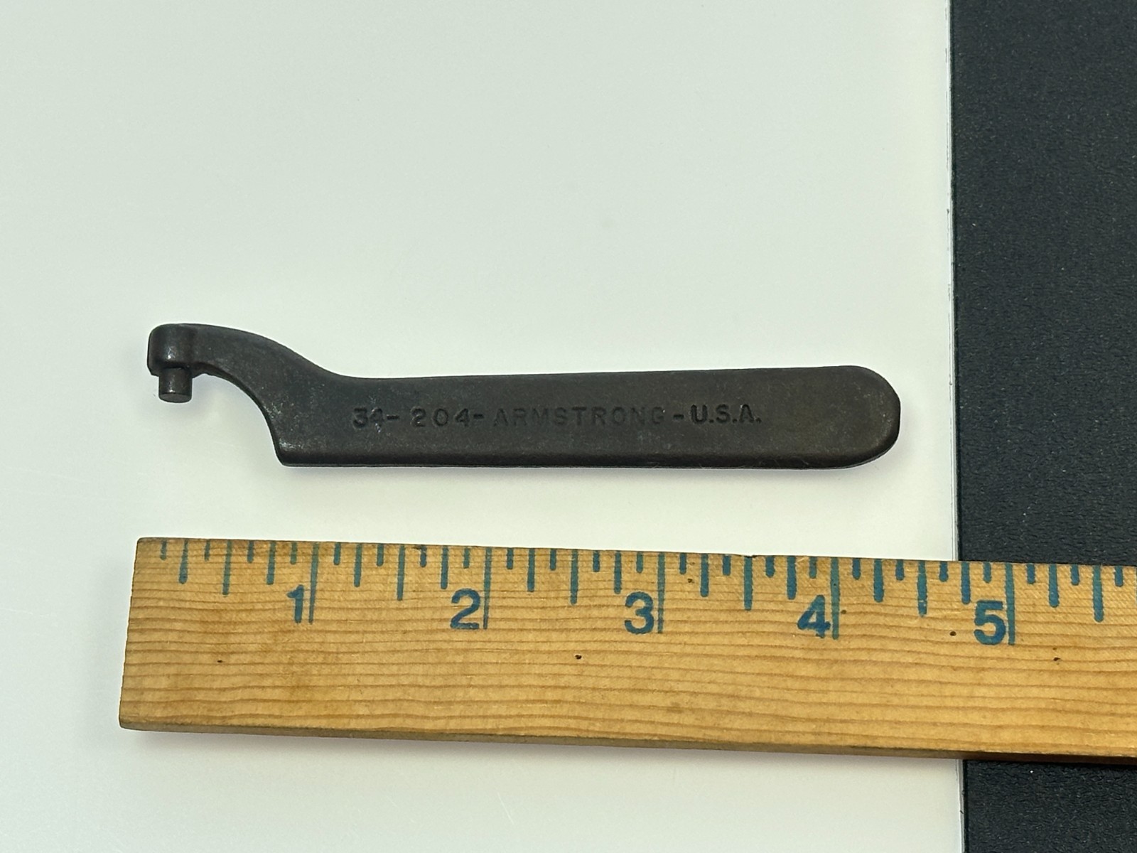 🇺🇸 Armstrong Tools USA 34-204 SAE 1-1/4-Inch Pin Spanner Wrench NOS NEW
