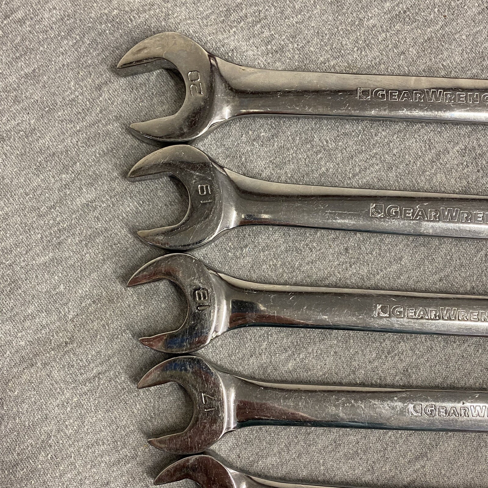 GearWrench 11pc 12-Point Metric Combination Wrench Set – 8mm-20mm