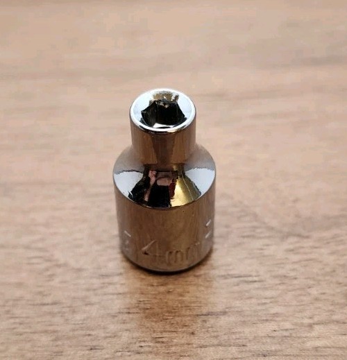 Craftsman USA 4mm Socket 6 Point 1/4″ Drive EE 43505