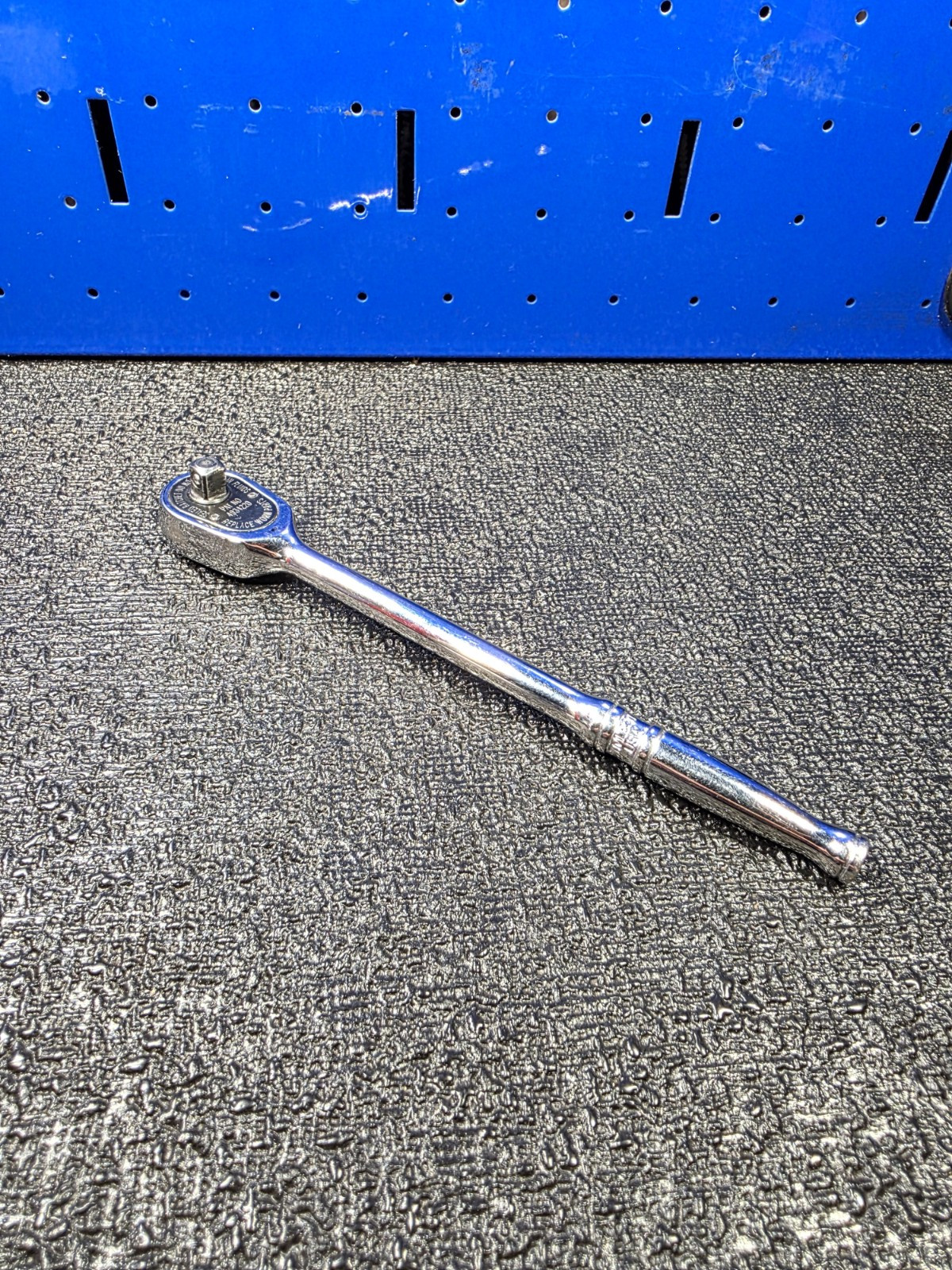 Snap-on Tools TML830 1/4″ Drive Long Handle Chrome Ratchet 6-1/2″ Long