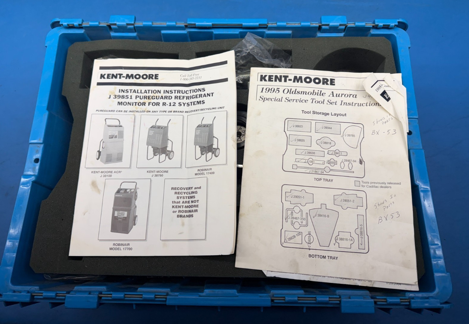 Kent-Moore J-41314 G-Car Special Service Tool Set