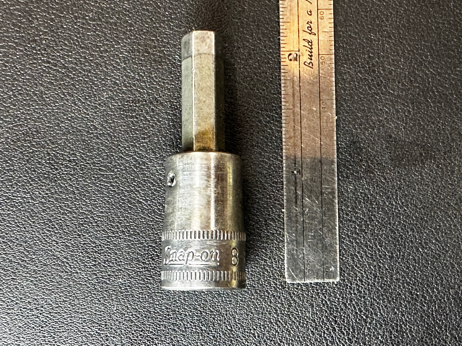 SNAP ON FAM8A 3/8″ Drive Metric 8mm Standard Hex Bit Socket Driver USA