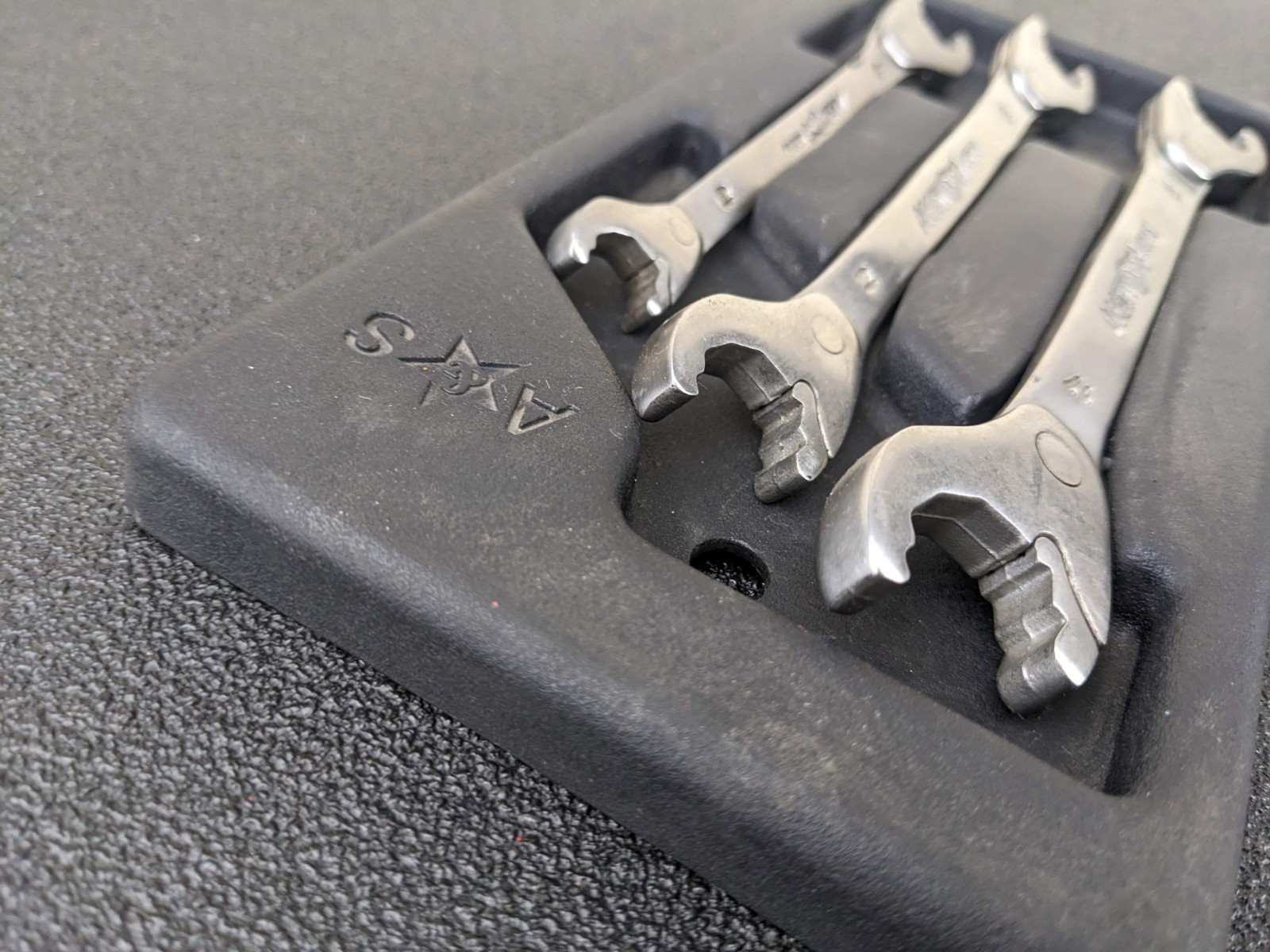 #bp443 Alden Metric Ratcheting Combination Wrench Set Sizes 15 17 14 13 12 10