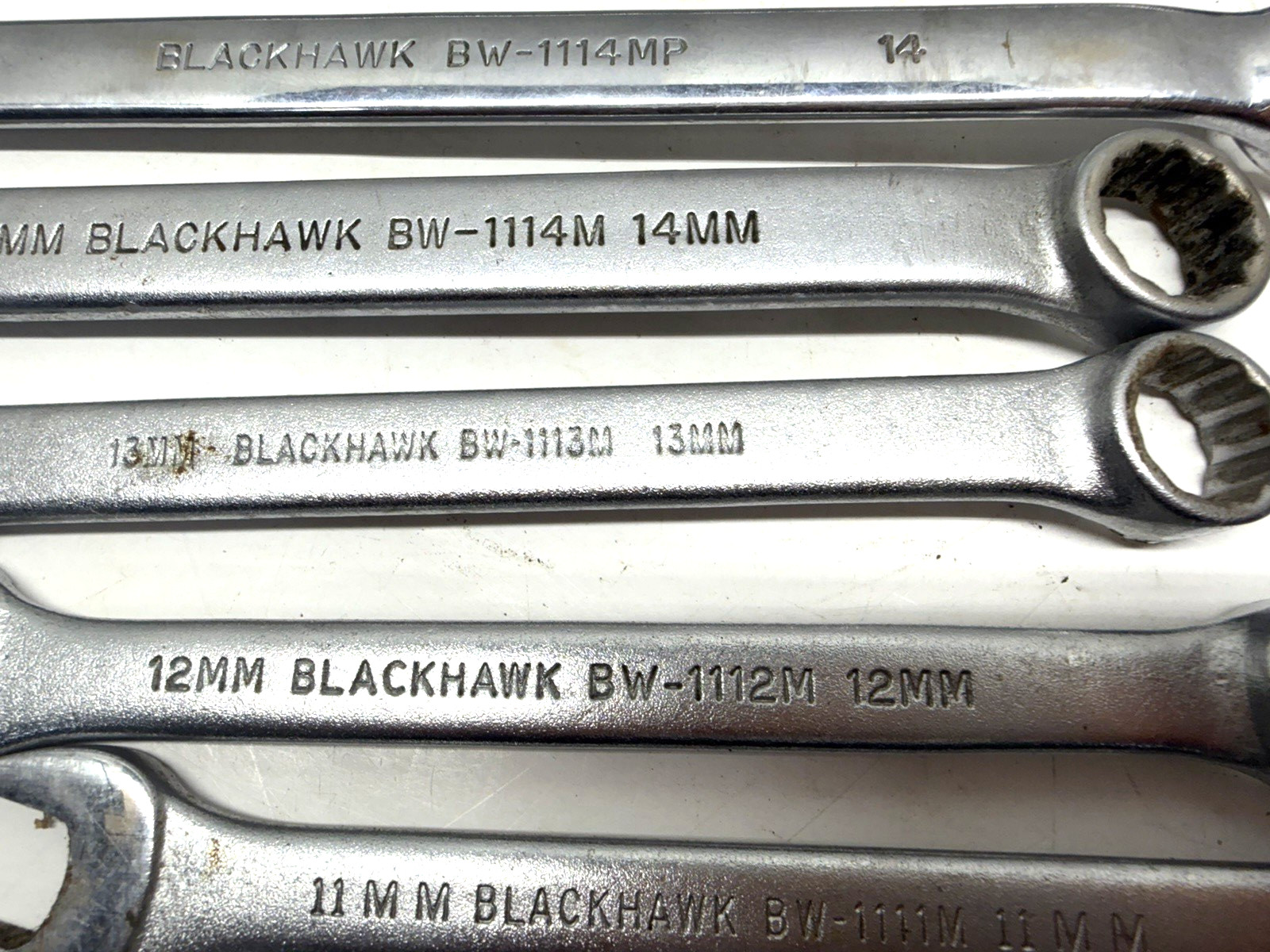 BlackHawk USA 14-Piece Metric Combination Wrench Set 10-19 +30MM and duplicates