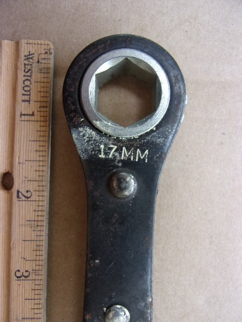 KD TOOL RATCHET WRENCH 17M 21M 6 POINT