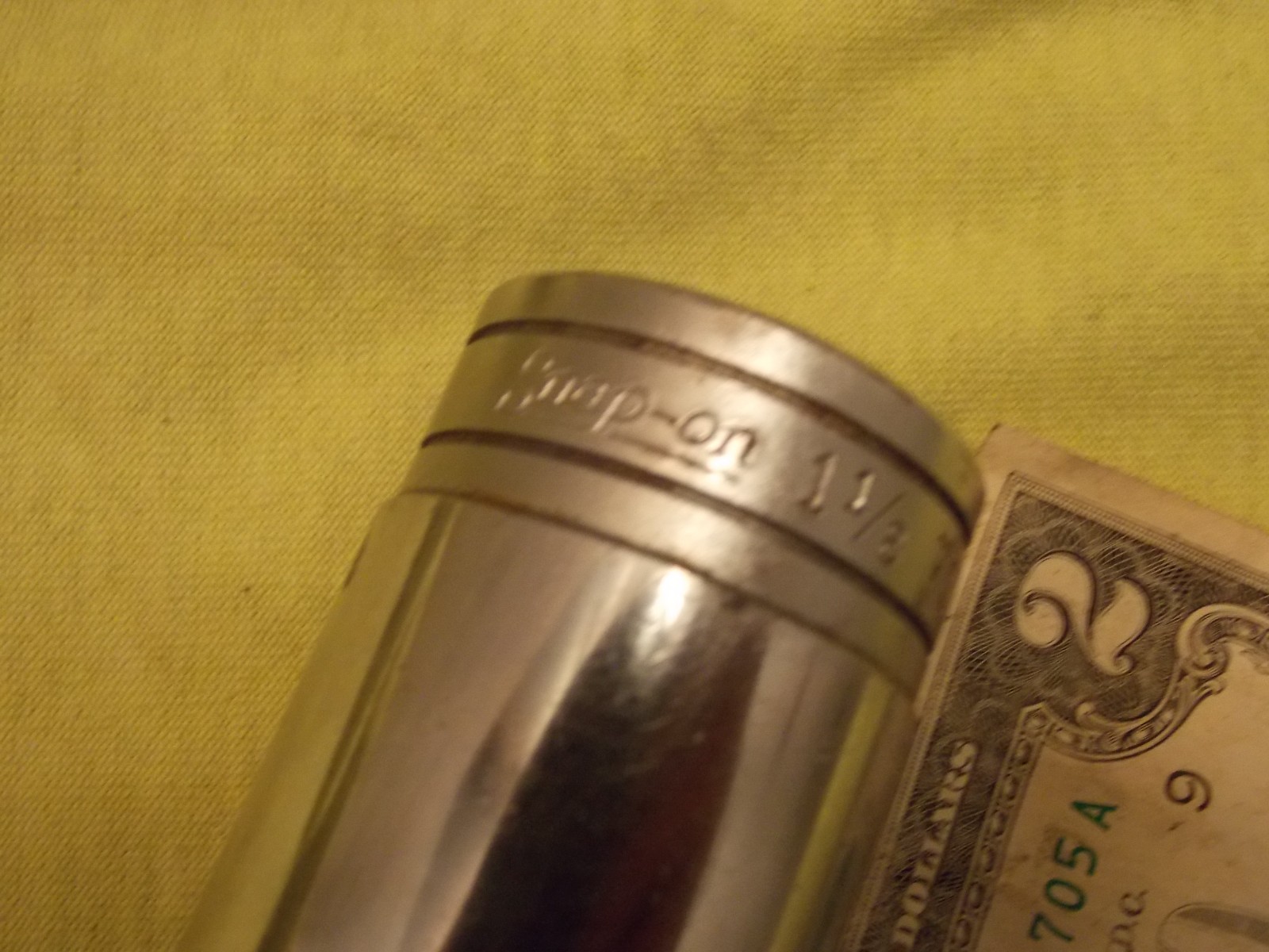 Snap-on TS361 1/2″ Drive 1-1/8 6-Point Deep Socket TS221 11/16 FREE Ship After1
