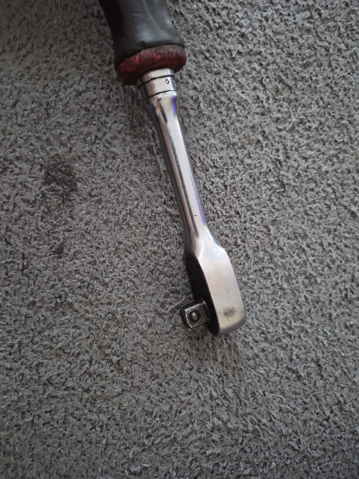 Snap-On 3/8″ Drive Ratchet – Soft Grip Handle (FH936) Made in USA