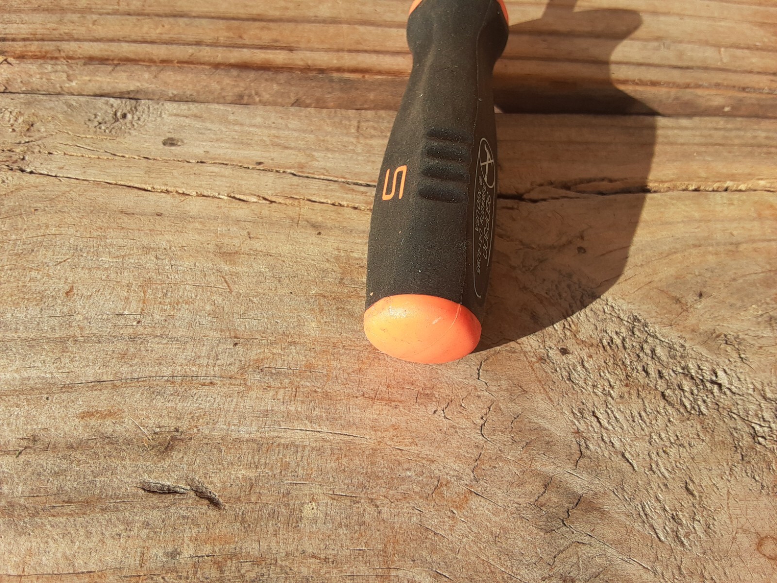 SNAP ON SGDP300 BLACK ORANGE SOFT GRIP HANDLE #0 PHILLIPS MINI SCREWDRIVER SGDP