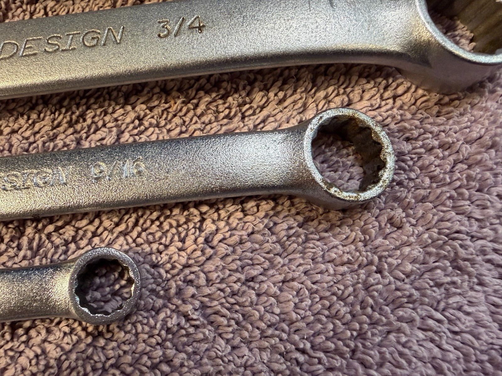 4 – Proto Anti-Slip Design (ASD) 7/8″ 3/4″ 9/16″ 3/8″ Great shape see pics