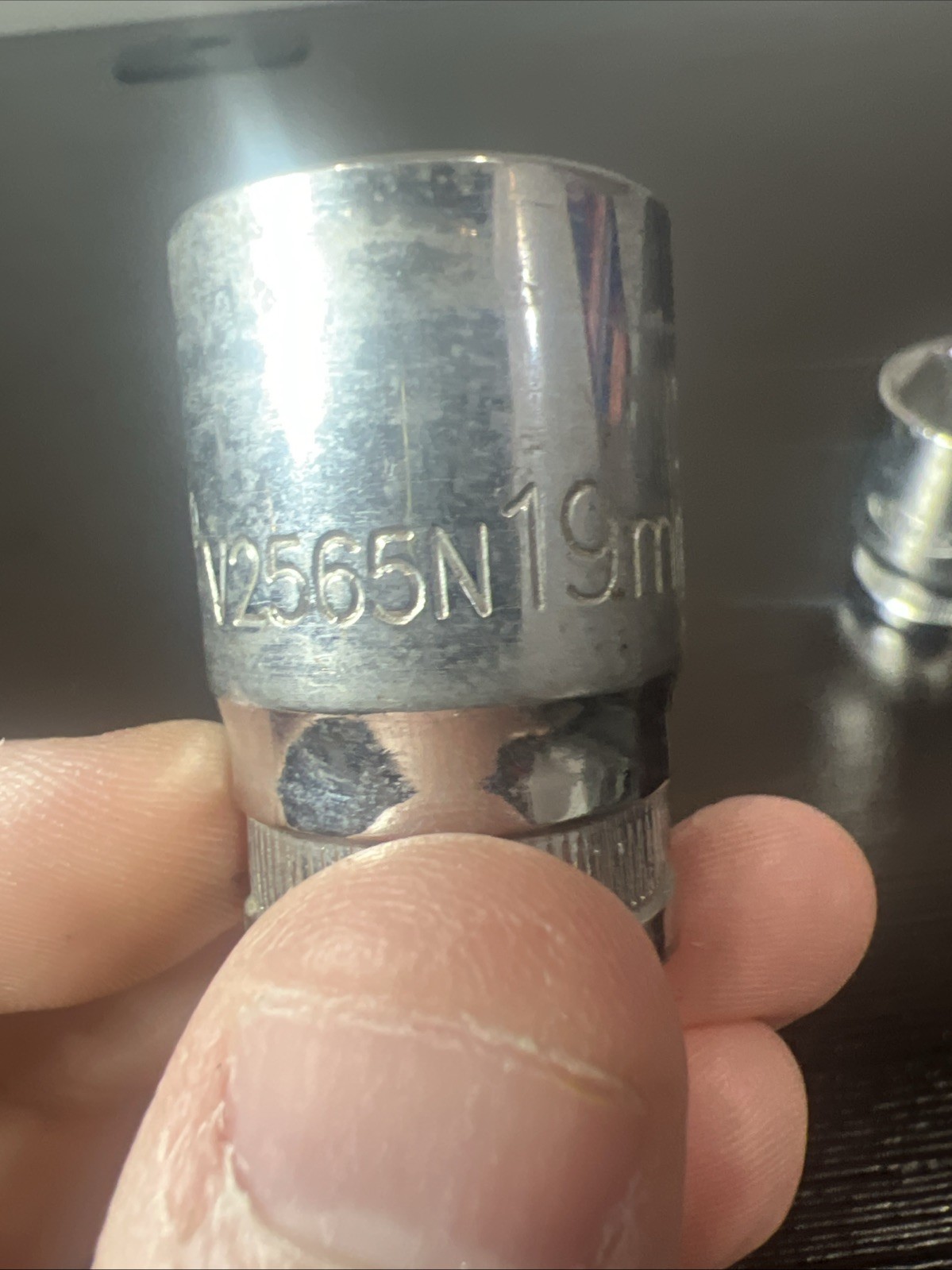 Vigor Socket Set 3-piece 1/2” 6-point Preowned Good 19mm 27mm 30mm