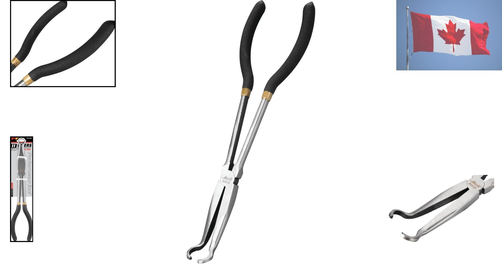 Ergonomic 11″ x 1/2″ Diameter Hose Pliers – Durable Alloy Steel Design