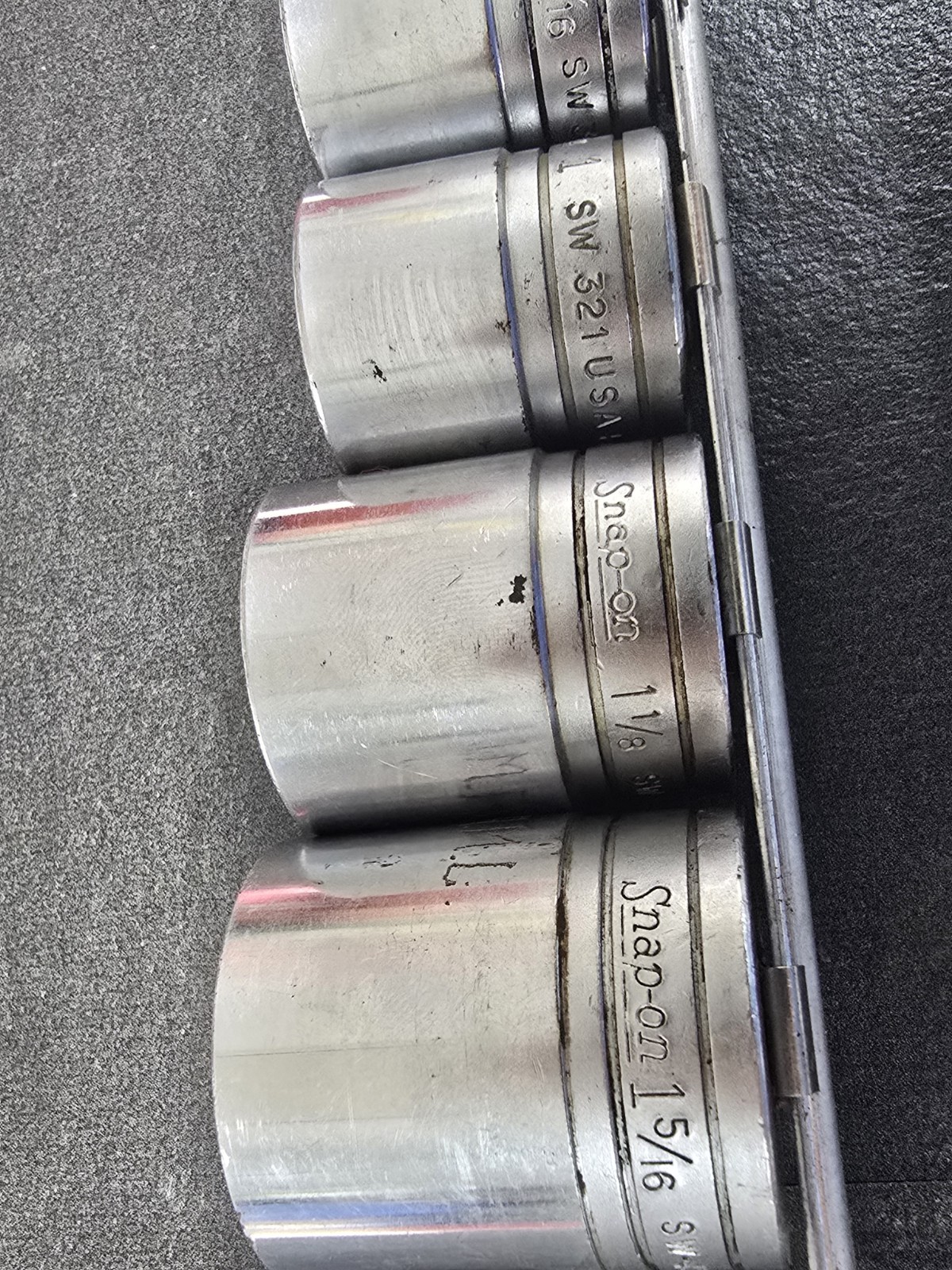 Snap On 1/2 Drive Shallow Socket Set