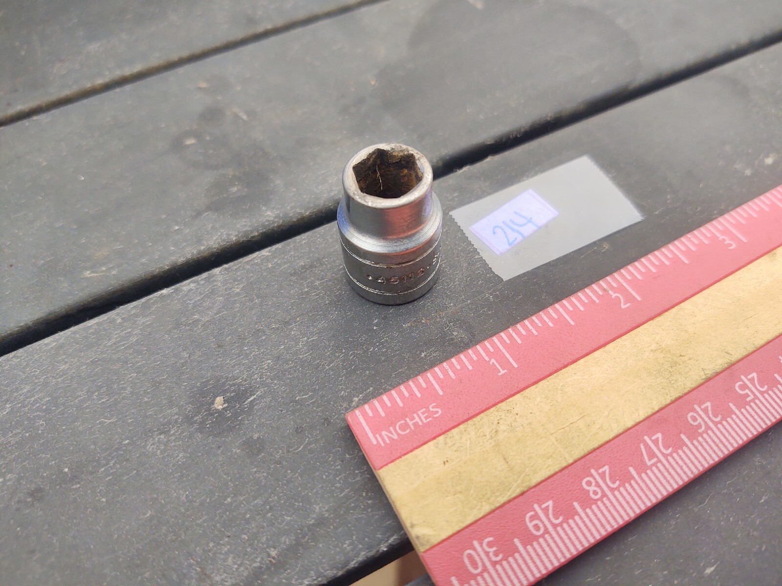 S-K 3/8″ X 3/8″ 6 Point Socket Ratchet Tool USA 45112 SK Mechanic